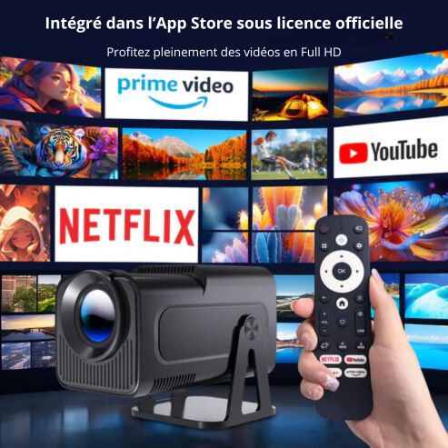 Vidéoprojecteur Full HD à applications intégrées